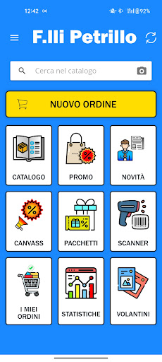 Android application F.lli Petrillo screenshort