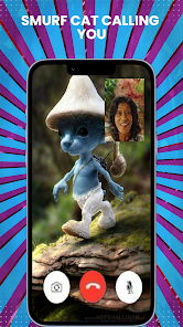 Smurf Cat Video Call & Chat - Apps on Google Play
