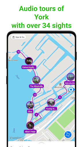 Android application York Audio Guide by SmartGuide screenshort