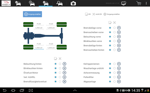 Android application Sima Reception screenshort