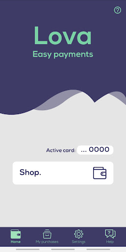Android application Lova screenshort
