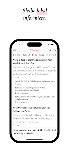 Wising - Qualitätsnachrichten Screen 3
