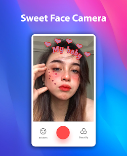 Sweet Face Camera - Live Filter Selfie Photo Edit