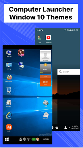 Android application Computer Launcher Win 10 screenshort