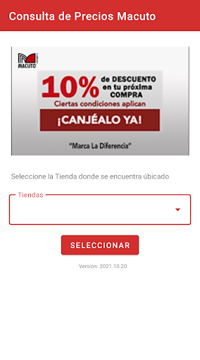 Android application Consulta de Precios Macuto screenshort