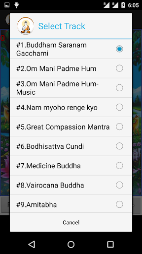 Buddha Chants HD Screen 3