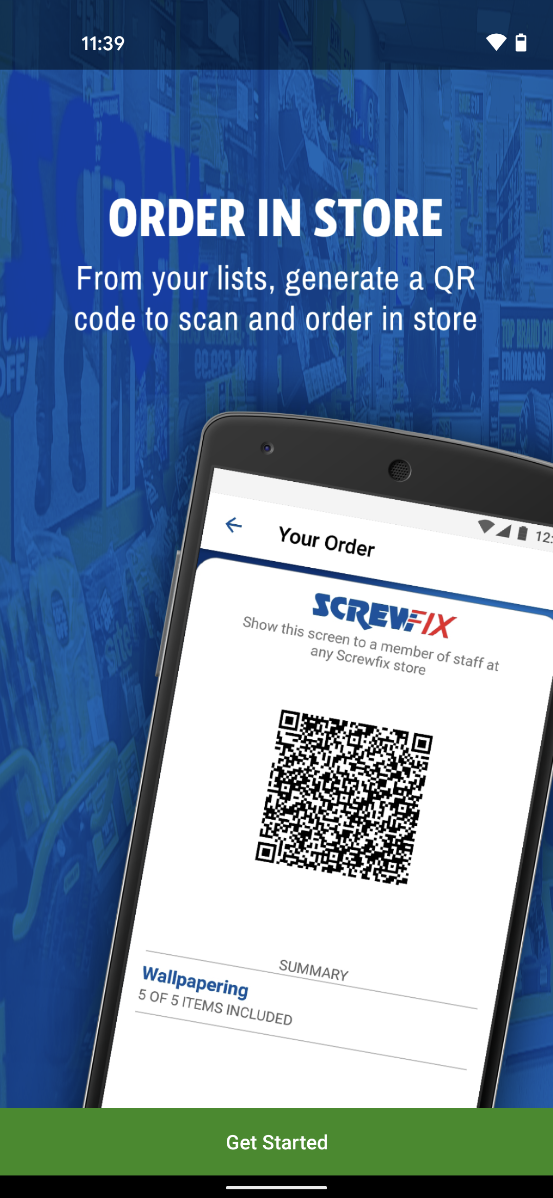 Android application Screwfix Catalogue screenshort
