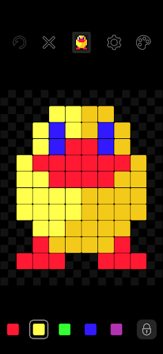 Android application Easy pixel art maker editor screenshort