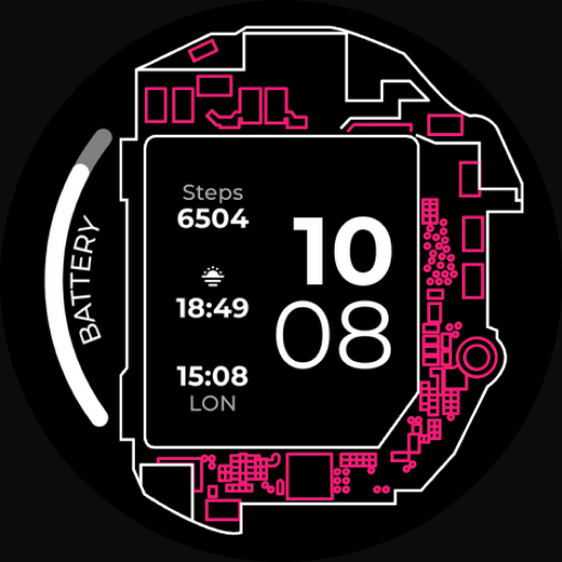 Circuit: Wear OS Watch Face Logo