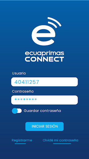 ecuaprimas CONNECT Screen 2