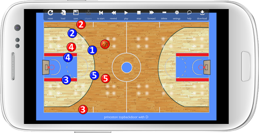 Android application Basketball Play Designer and C screenshort