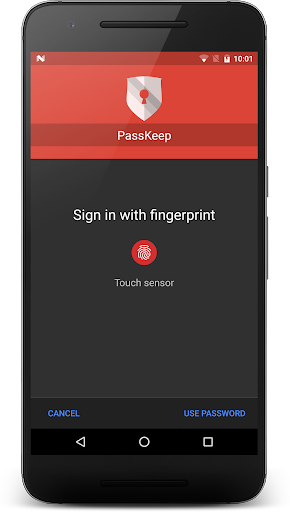 Android application PassKeep - Password Manager screenshort