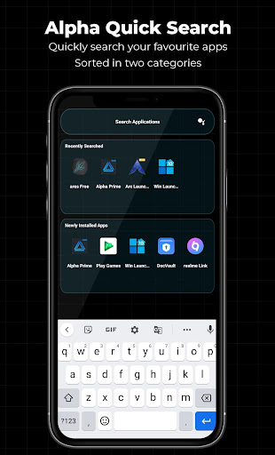 Alpha Hybrid Launcher 4D theme - Personalization - apps