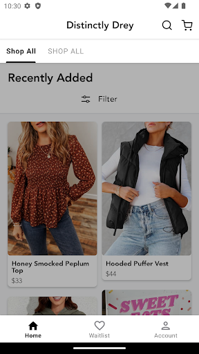 Android application Distinctly Drey screenshort
