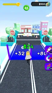 Cash Road - Run Master 3D Game