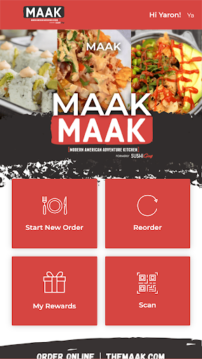 Android application MAAK screenshort