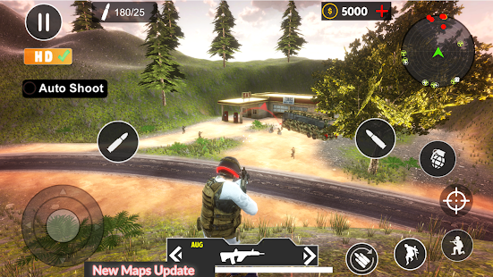 PVP Shooting Battle Online- und Offline-Spiel. Screenshot