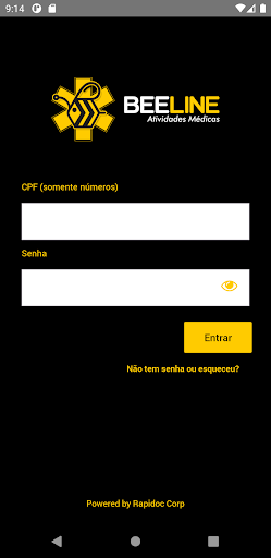 Android application Beeline screenshort