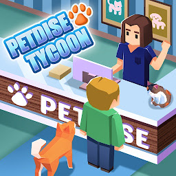 「Petdise Tycoon - 無料放置ゲーム」のアイコン画像