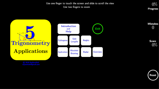 Android application Trig Tutorial 5 screenshort