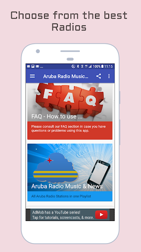 Android application Aruba Radio Music & News screenshort