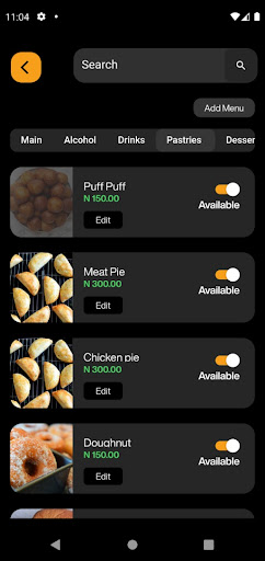 Android application Check Retail - Merchant screenshort