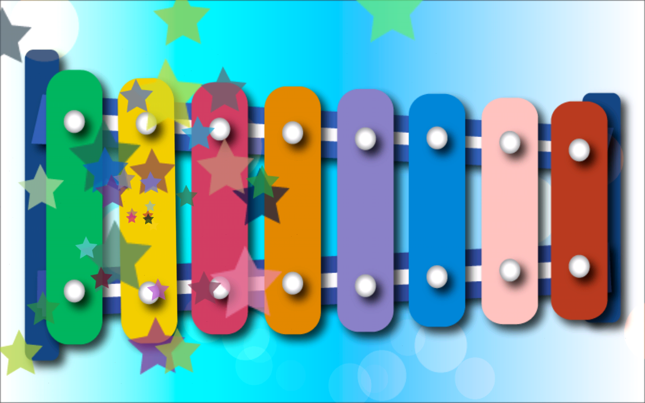 Android application Tiny Xylophone screenshort