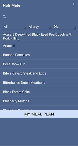 NutriMate: Trusted Food Guide Screen 2