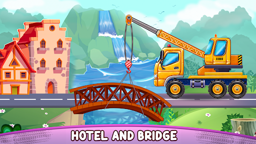 trò chơi xây dựng xe tải Mod Full Apk + iOS
