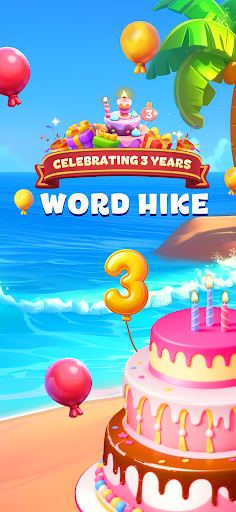 Android application Word Hike -Inventive Crossword screenshort