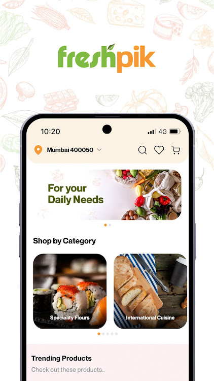 Freshpik: Gourmet Grocery App - 1.0.2 - (Android)