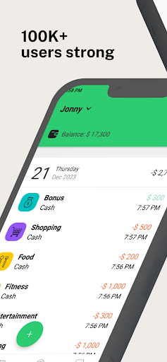 Android application Financial Planning - Money XP screenshort