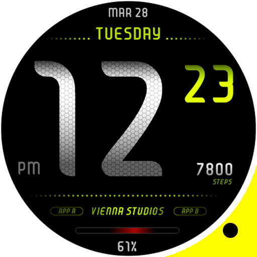 Modern Digital Bold Watch VS67 logo