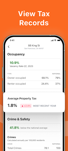 Screenshot of Parceled - Real Estate