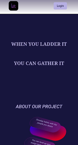 Android application Ladder It screenshort