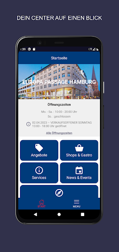 Android application Europa Passage screenshort