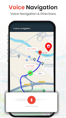 GPS ライブ マップ ナビゲーション: ストリート ビューのおすすめ画像2