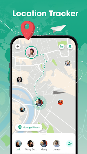 Android application GPS Tracker and Phone Locator screenshort