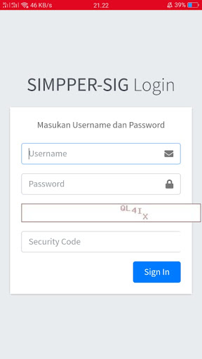 SIGSIMPPER Screen 2