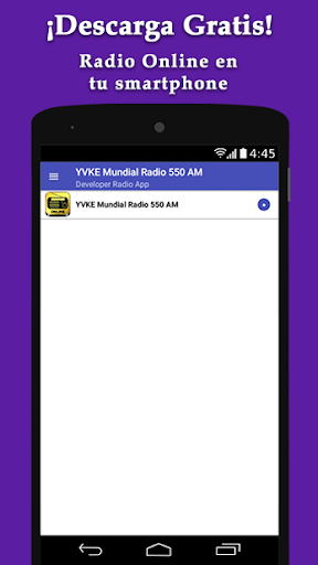 YVKE Mundial Radio 550 AM - Ra Screenshot 1 - AppWisp.com