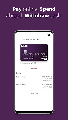 Skrill - Fast, secure payments 3