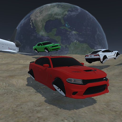 Space Car Charger Drag Racing logo