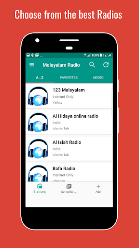Malayalam Radios Screen 3