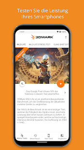 3DMark — Der Benchmark für Gam Screenshot