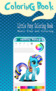 Free Little Pony Coloring Book – For Creativity 4