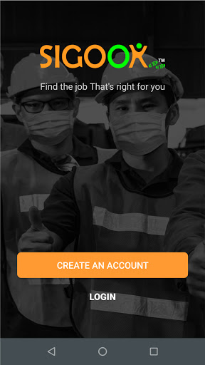 Android application SIGOOK BETA screenshort