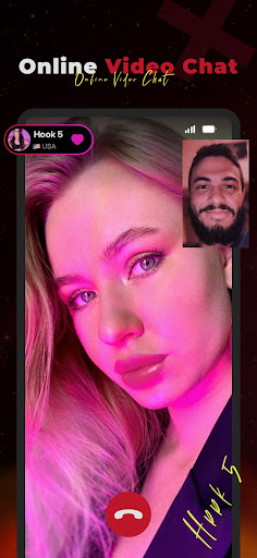 Hook8 - Live Video Chat Screen 2