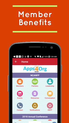 Android application mBenefits screenshort