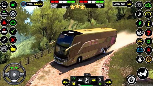 Indian Offroad Bus Driving Sim Screen 2