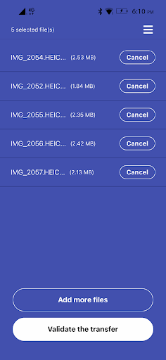 TransferNow Screen 2